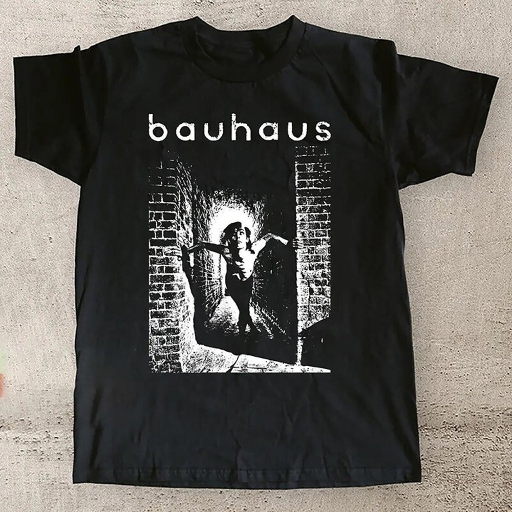 Bauhaus Music T-Shirt Gothic Rock Band Fan Tee